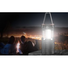 Lampa LED Camping Superfire T56, 5W, 220lm, ABS, 4 moduri - Negru