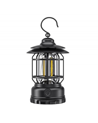 Lanterna Camping LED Superfire T51, 5W, Type-C, 1400 mAh, IP43 - Negru