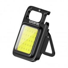 Lanterna LED Superfire MX16, 600lm, 500mAh, USB-C, IP44, 9W - Negru