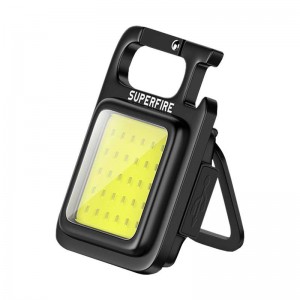 Lanterna LED Superfire MX16, 600lm, 500mAh, USB-C, IP44, 9W - Negru