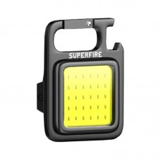 Lanterna LED Superfire MX16, 600lm, 500mAh, USB-C, IP44, 9W - Negru