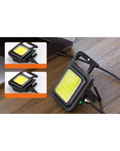 Lanterna LED Superfire MX16, 600lm, 500mAh, USB-C, IP44, 9W - Negru