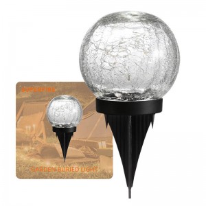 Lampa Gradina LED Solara Superfire FF16-A, 600mAh, IP65
