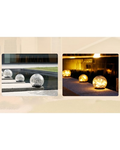 Lampa Gradina LED Solara Superfire FF16-A, 600mAh, IP65