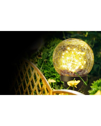 Lampa Gradina LED Solara Superfire FF16-A, 600mAh, IP65