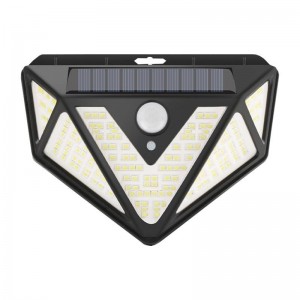 Lampa LED Solara Superfire FF6-B, 33W, 220lm, 1200mAh, rotire 120°, distanta 3-5m, ABS - Negru