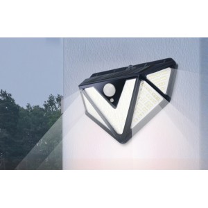 Lampa LED Solara Superfire FF6-B, 33W, 220lm, 1200mAh, rotire 120°, distanta 3-5m, ABS - Negru