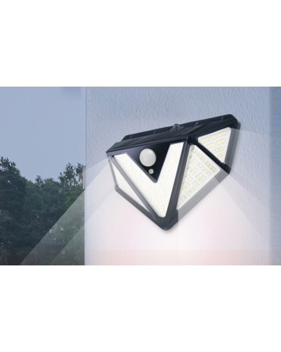 Lampa LED Solara Superfire FF6-B, 33W, 220lm, 1200mAh, rotire 120°, distanta 3-5m, ABS - Negru