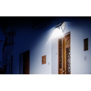 Lampa LED Solara Superfire FF6-B, 33W, 220lm, 1200mAh, rotire 120°, distanta 3-5m, ABS - Negru