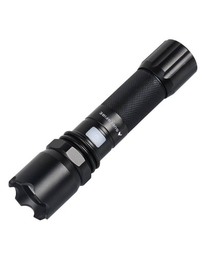 Lanterna LED SUPERFIRE A10, 7W, 550lm, IP44, Micro USB, Aluminiu - Negru