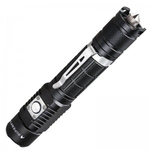 Lanterna LED SUPERFIRE A3-S, 10W, 1100lm, IP67, USB-C, Aluminiu - Negru
