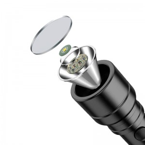 Lanterna LED SUPERFIRE C20, 15W, 1100lm, IP46, Aluminiu - Negru