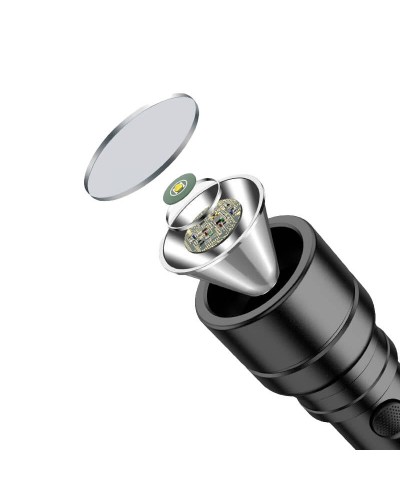 Lanterna LED SUPERFIRE C20, 15W, 1100lm, IP46, Aluminiu - Negru Lanterna LED SUPERFIRE C20, 15W, 1100lm, IP46, Aluminiu - Negru
