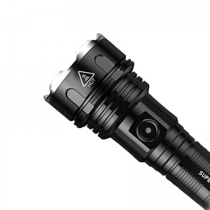 Lanterna LED SUPERFIRE R3, 36W, 2000lm, IP44, 5200mAh, Aluminiu - Negru