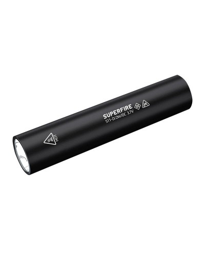 Lanterna LED SUPERFIRE S11-D, 2W, 165lm, 800 mAh- Negru