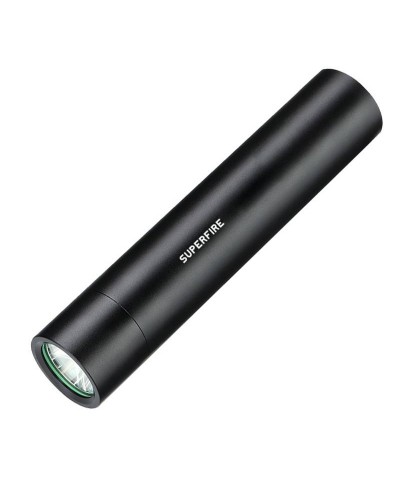 Lanterna LED SUPERFIRE S11-X, 5W, 170lm, Micro USB, Aluminiu - Negru