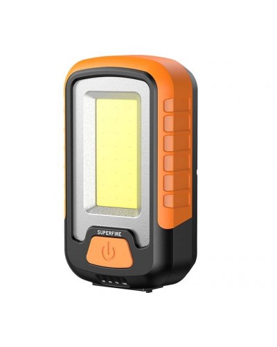 Proiector LED Portabil SUPERFIRE G21, cu acumulator, 650 lumeni, 10W - Negru