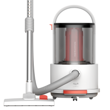 Aspirator Multifunctional DEERMA TJ200, cu fir, 800W - Alb