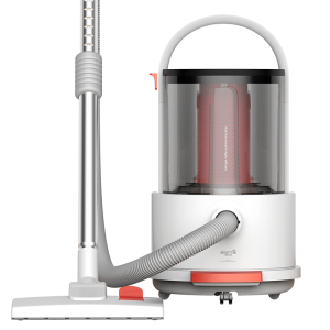 Aspirator Multifunctional DEERMA TJ200, cu fir, 800W - Alb