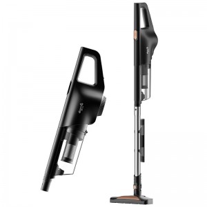 Aspirator Vertical 2-in-1 DEERMA DX600. cu fir, 600W - Negru