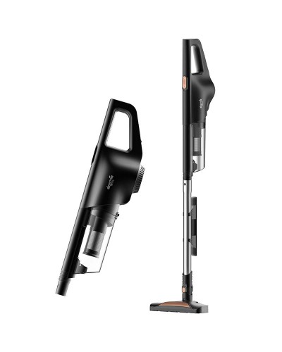 Aspirator Vertical 2-in-1 DEERMA DX600. cu fir, 600W - Negru