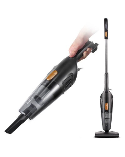 Aspirator Vertical DEERMA DX115C, cu fir, 600W - Negru