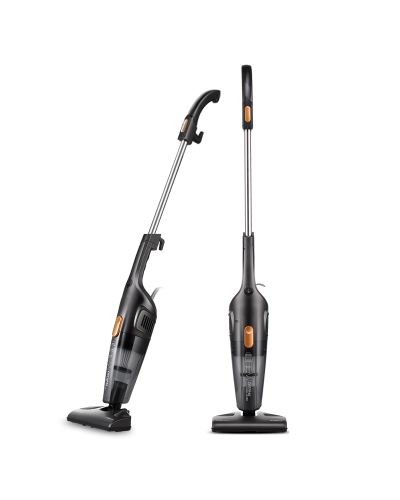 Aspirator Vertical DEERMA DX115C, cu fir, 600W - Negru Aspirator Vertical DEERMA DX115C, cu fir, 600W - Negru