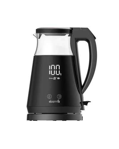 Fierbator Electric DEERMA SH90W, 1500-1700W, Control Temperatura, Capacitate 1.7L - Negru