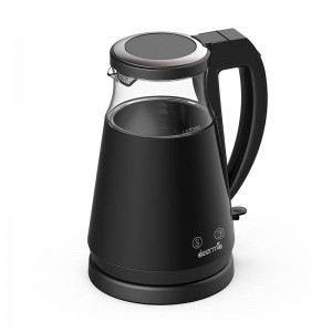 Fierbator Electric DEERMA SH90W, 1500-1700W, Control Temperatura, Capacitate 1.7L - Negru