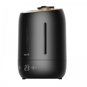 Umidificator cu ultrasunete DEERMA F600, Capacitate 5L, Difuzor Aroma - Negru