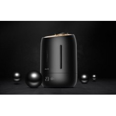 Umidificator cu ultrasunete DEERMA F600, Capacitate 5L, Difuzor Aroma - Negru