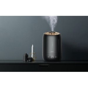 Umidificator cu ultrasunete DEERMA F600, Capacitate 5L, Difuzor Aroma - Negru