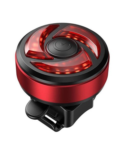 Lumină Bicicletă Spate Superfire BTL02, LED, 3W, Senzor Inteligent, IP44, Negru