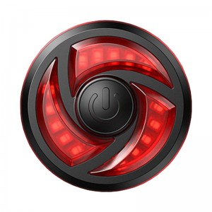 Lumină Bicicletă Spate Superfire BTL02, LED, 3W, Senzor Inteligent, IP44, Negru