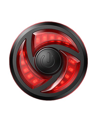 Lumină Bicicletă Spate Superfire BTL02, LED, 3W, Senzor Inteligent, IP44, Negru