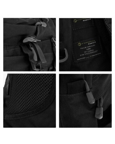 Rucsac Calatorie 30L FORCELL Lynx  - Negru
