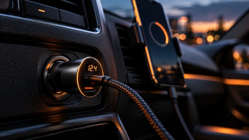 Încărcător auto pentru telefon: câți wați, ce protocol, ce cablu — și de ce 100W nu încarcă un telefon mai repede decât 30W