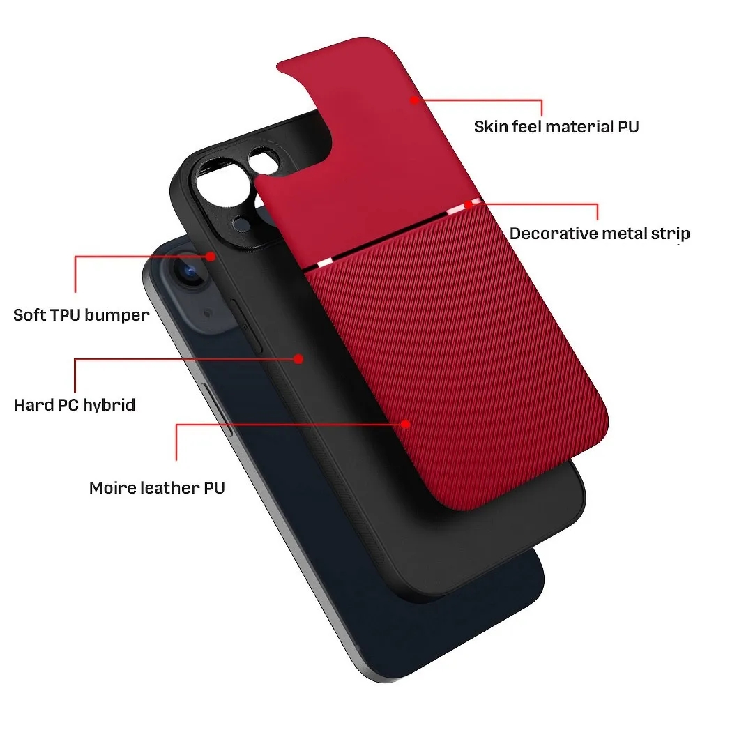 Husă Antișoc Samsung Galaxy S22 Ultra Forcell NOBLE Roșu