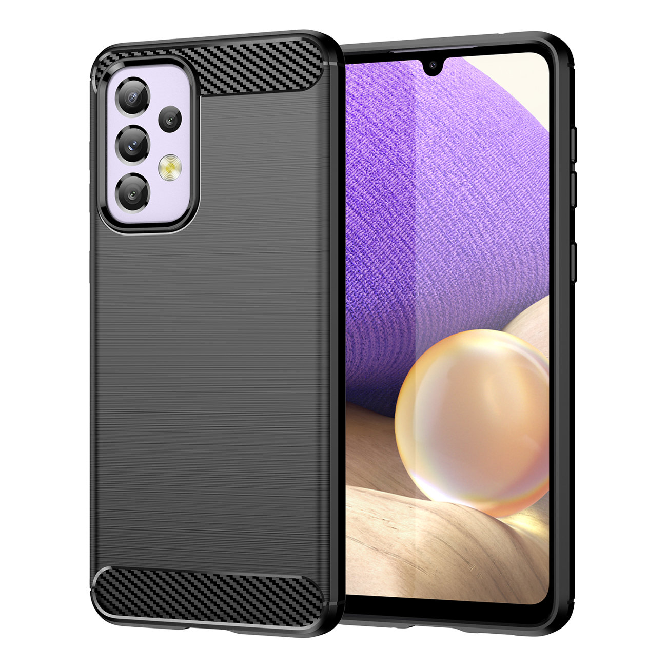 Husă Antișoc Samsung Galaxy A33 5G Carbon Negru