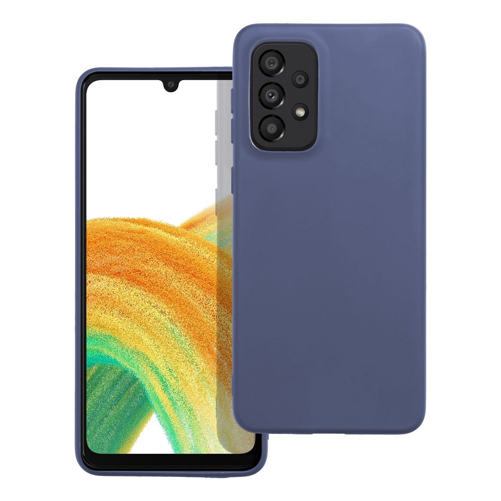 Husă Samsung Galaxy A53 5G Silicon Albastru