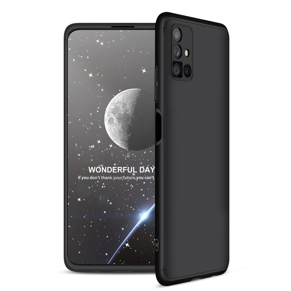 Husă 360 Samsung Galaxy M51 GKK Full Protection Negru