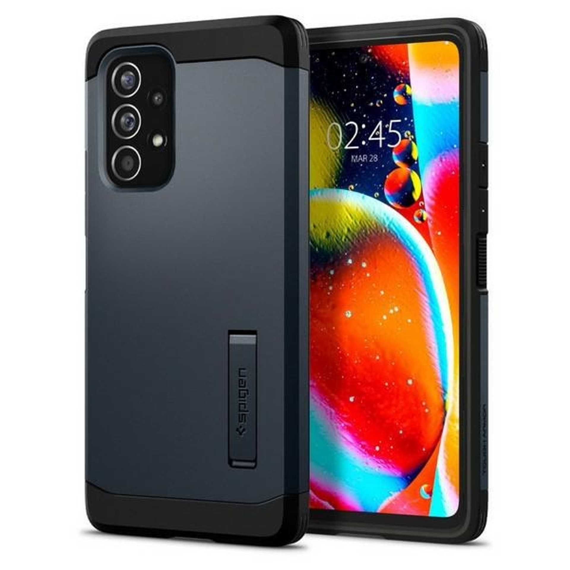 Husa Antișoc Samsung Galaxy A53 5G SPIGEN Tough Armor - Metal Slate