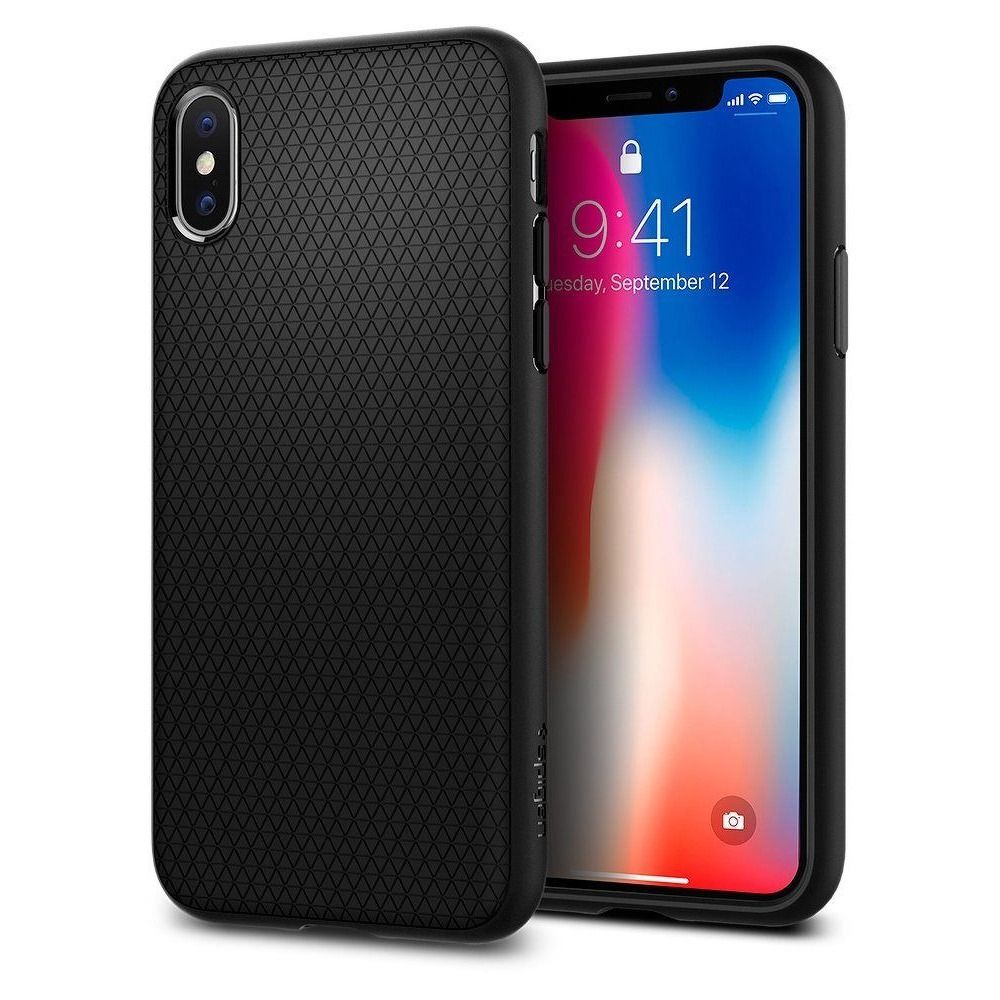 Husa Antisoc iPhone 7 / 8 / SE 2020 / SE 2022 SPIGEN Liquid Air - Negru Husa Antisoc iPhone 7 / 8 / SE 2020 / SE 2022 SPIGEN Liquid Air - Negru