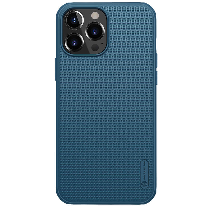 Husă iPhone 13 Pro Max Nillkin Super Frosted Shield Pro Albastru