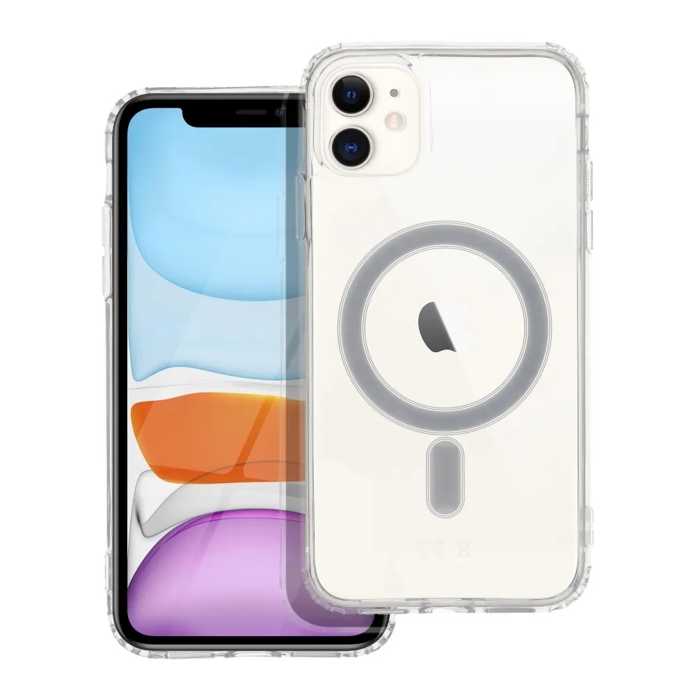 Husă iPhone 11 Clear MagSafe Hybrid TPU Transparentă