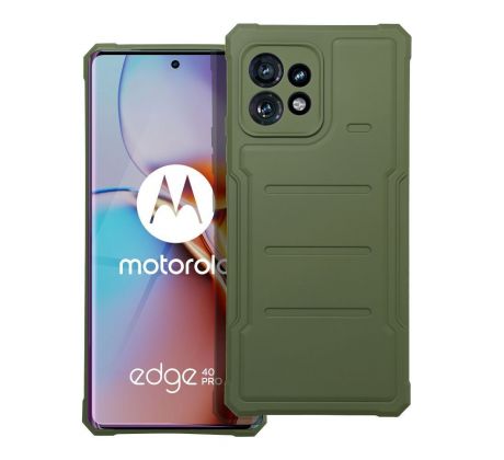 Husă Antișoc Motorola Edge 40 Pro Mangusta Heavy Duty Khaki