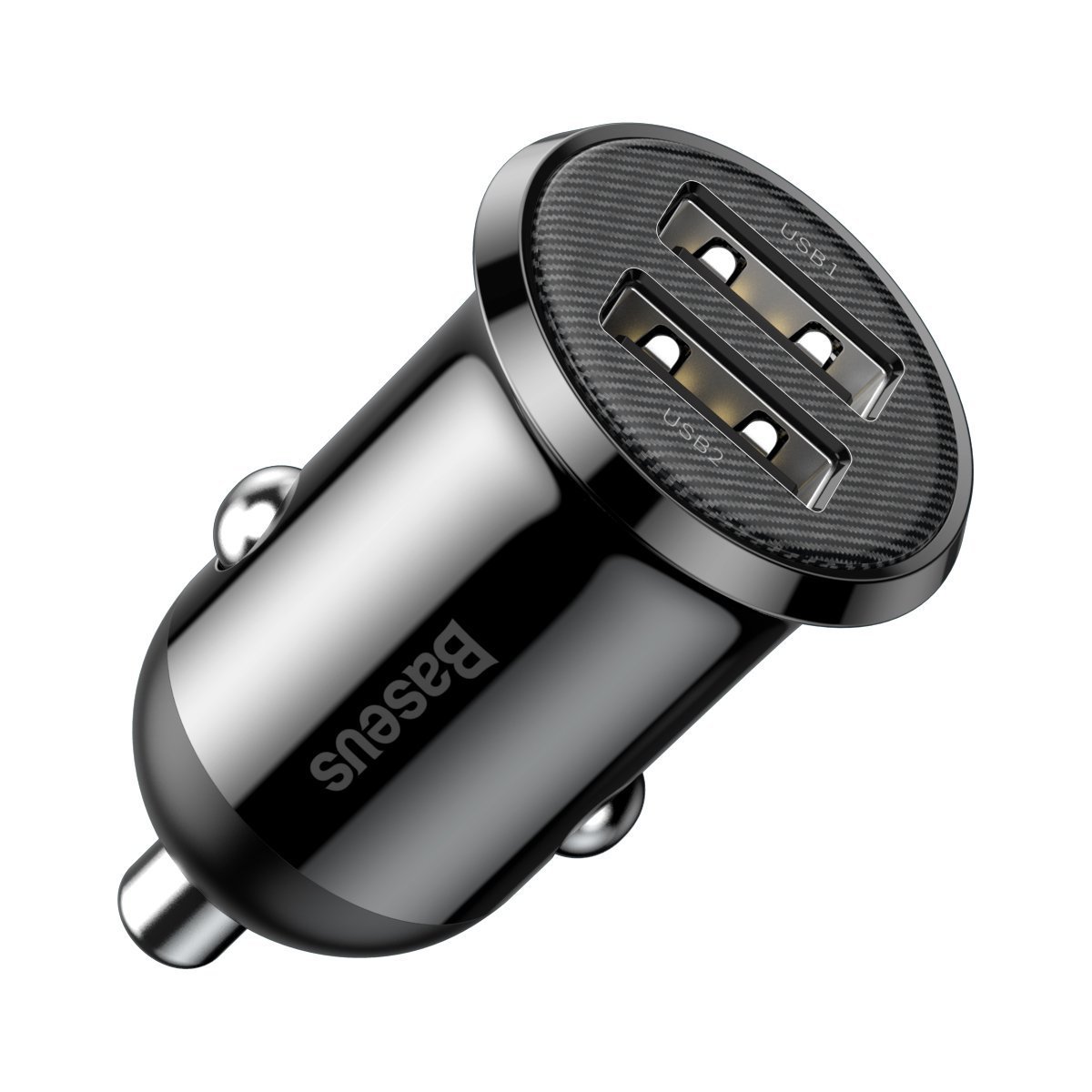 Încărcător Auto Baseus Grain Pro Negru