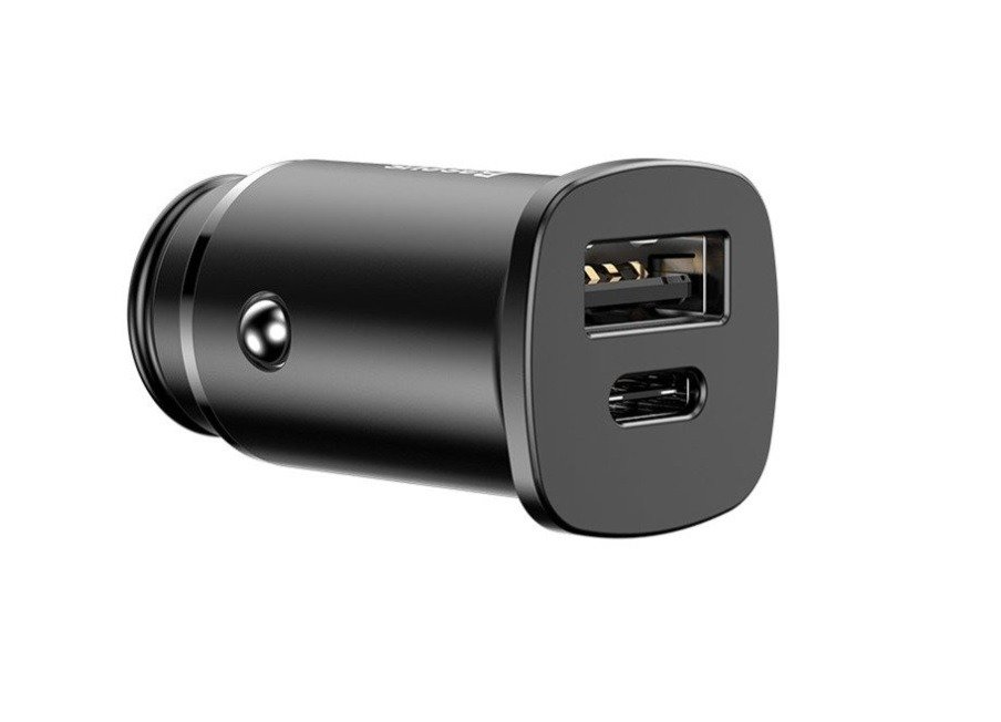 Încărcător Auto Baseus Square 30W Negru
