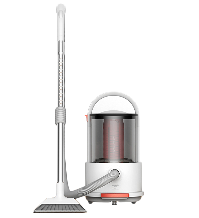 Aspirator Multifunctional DEERMA TJ200, cu fir, 800W - Alb